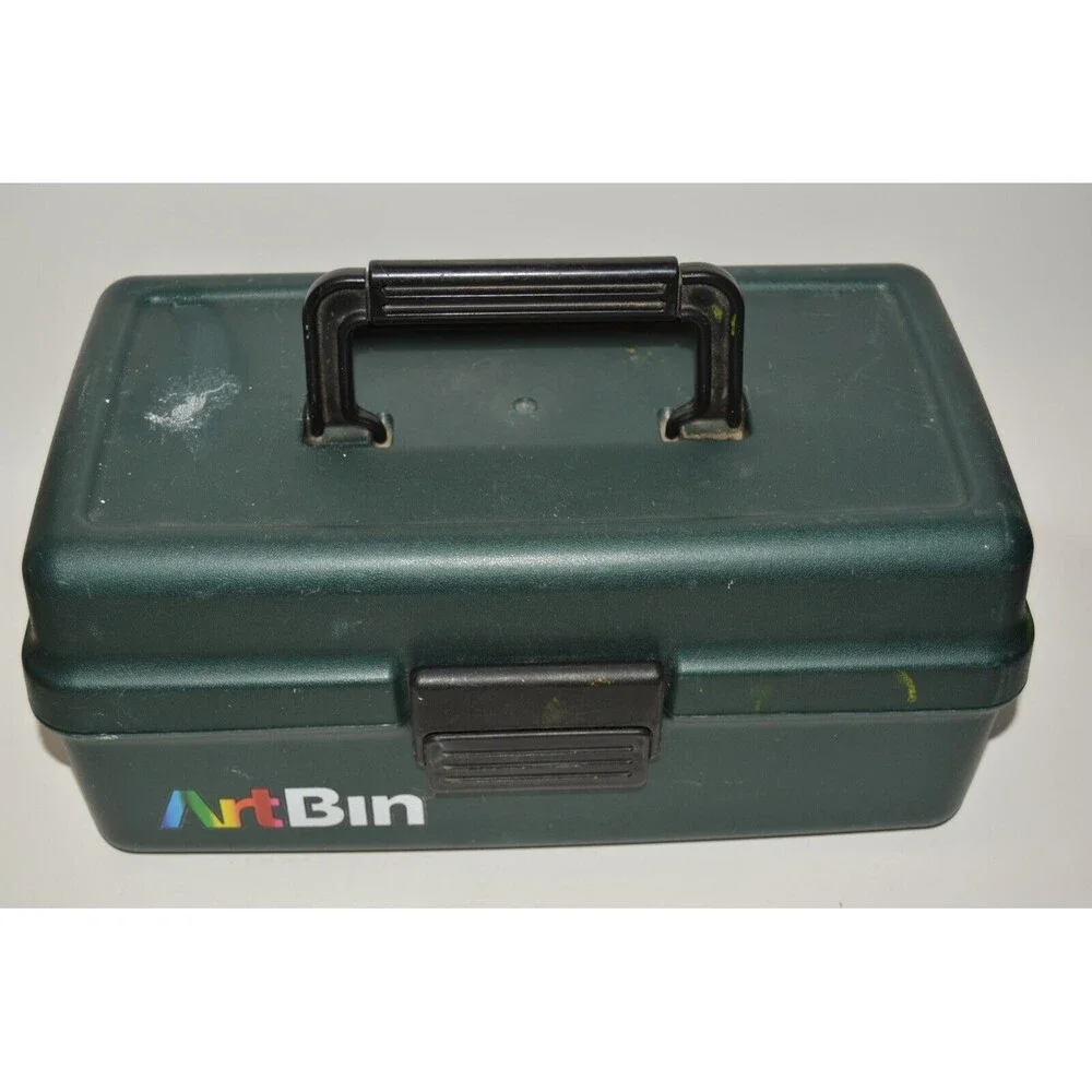 Nice High End ART BIN Artist Material Storage Drawing Painting Supplies Case